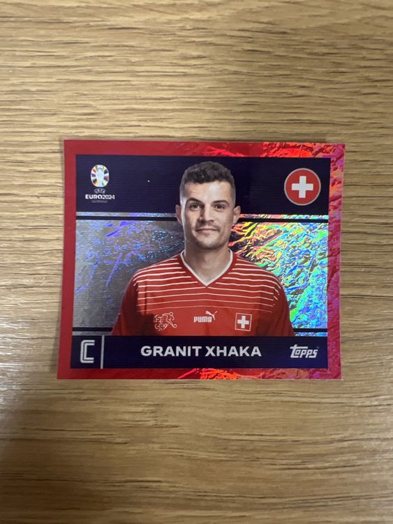 Topps Euro Sui Granit Xhaka Kaufen Auf Ricardo