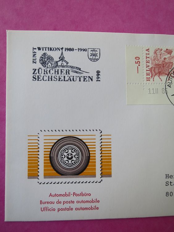 Briefmarke Z Rcher Sechsel Uten Stempel Kaufen Auf Ricardo