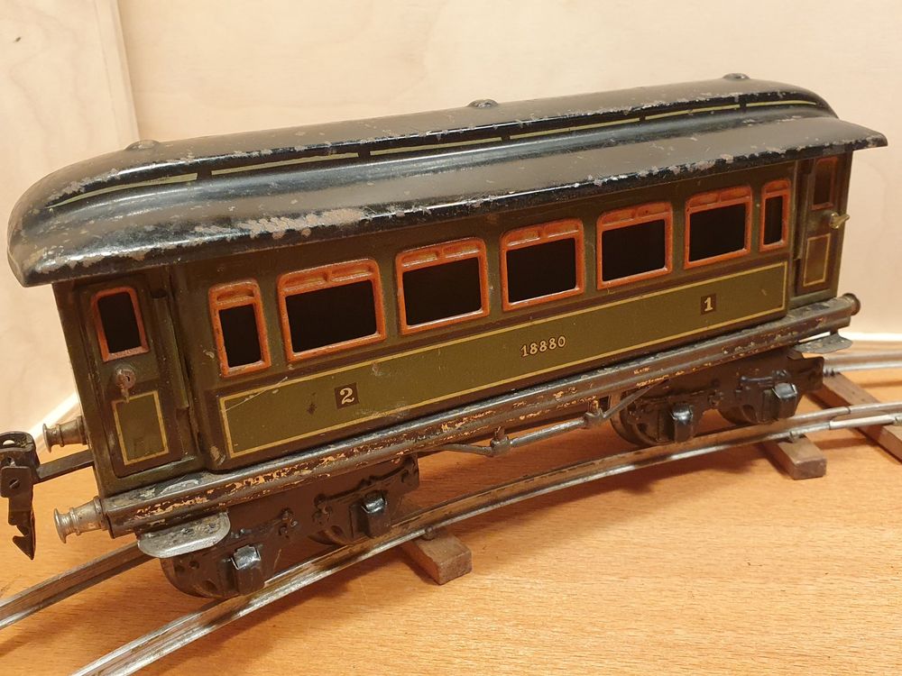 Antiker Märklin 18880 Personenwagen Spur 0 gemarkt Kaufen auf Ricardo