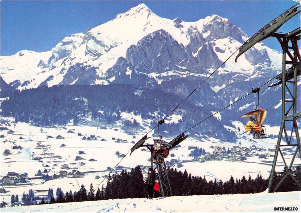 Wildhaus SG 1969 Sesselbahn Oberdorf Säntis Sessellift Kaufen auf