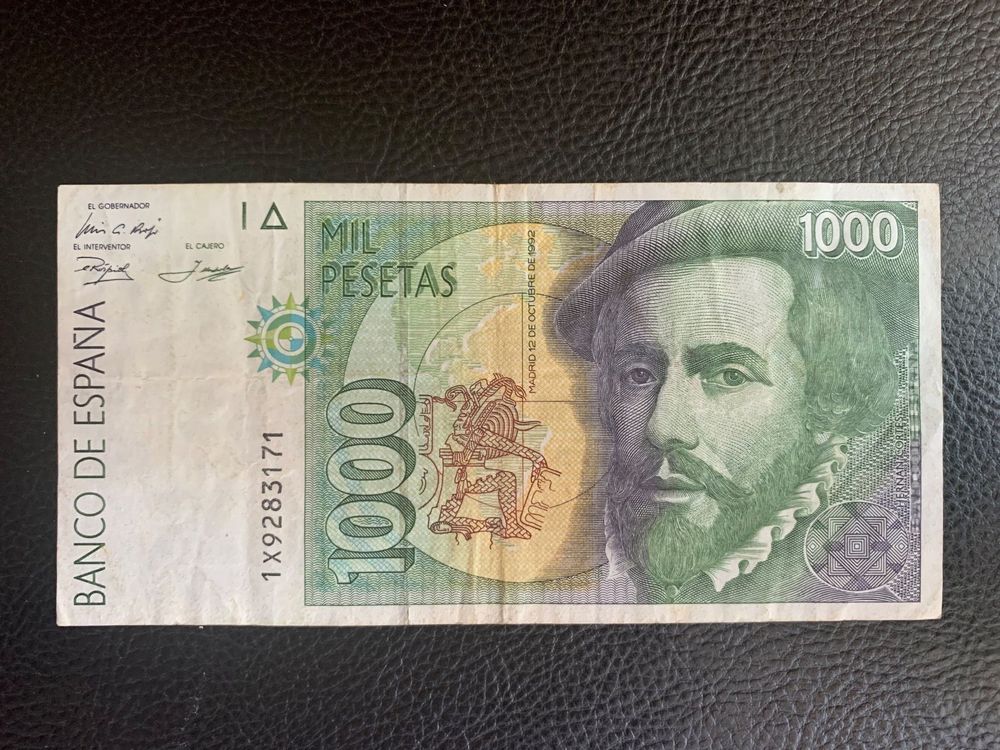 Banknote Spanien Pesetas Kaufen Auf Ricardo