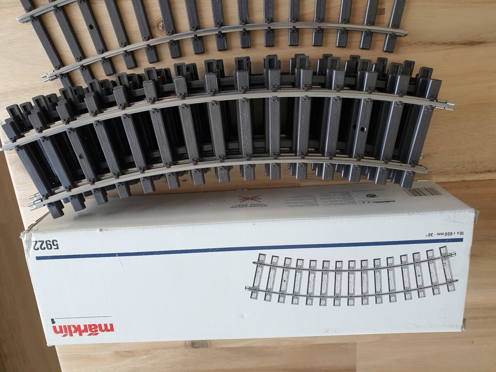 Märklin Spur 1 Gleisstück gebogen Kaufen auf Ricardo