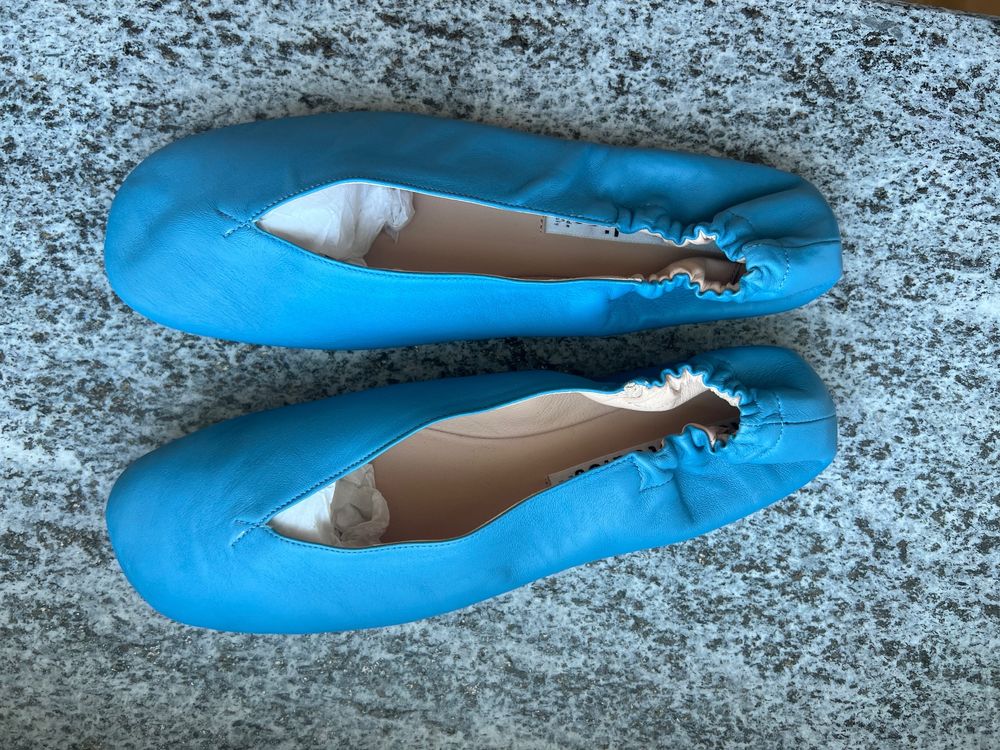 Acne Studios Ballerinas Neu Gr 38 Blau Kaufen Auf Ricardo