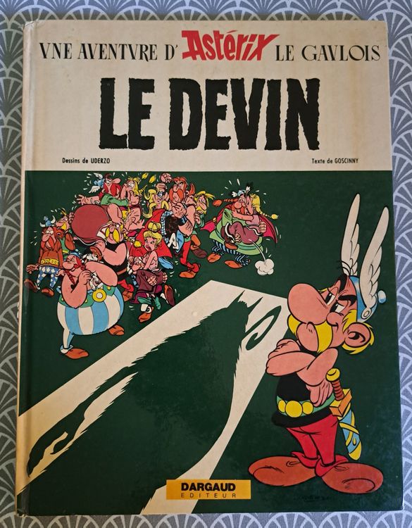 Astérix et Obélix Le Devin 1972 dédicacé Goscinny et Uderzo Kaufen