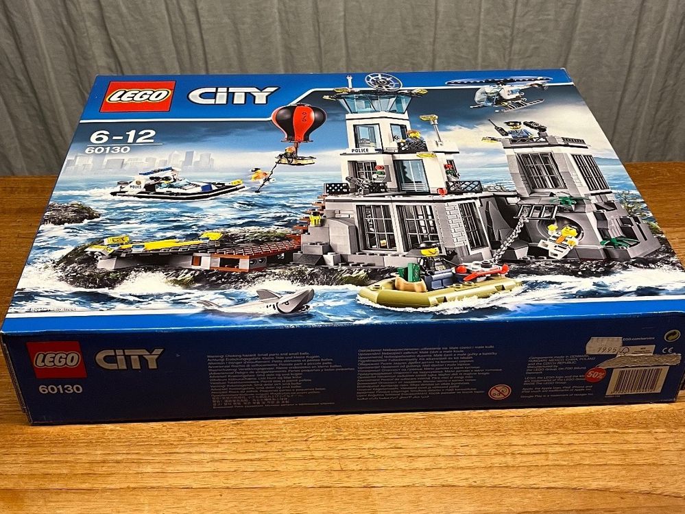 Lego City Polizeiquartier auf der Gefängnisinsel 60130 Kaufen auf