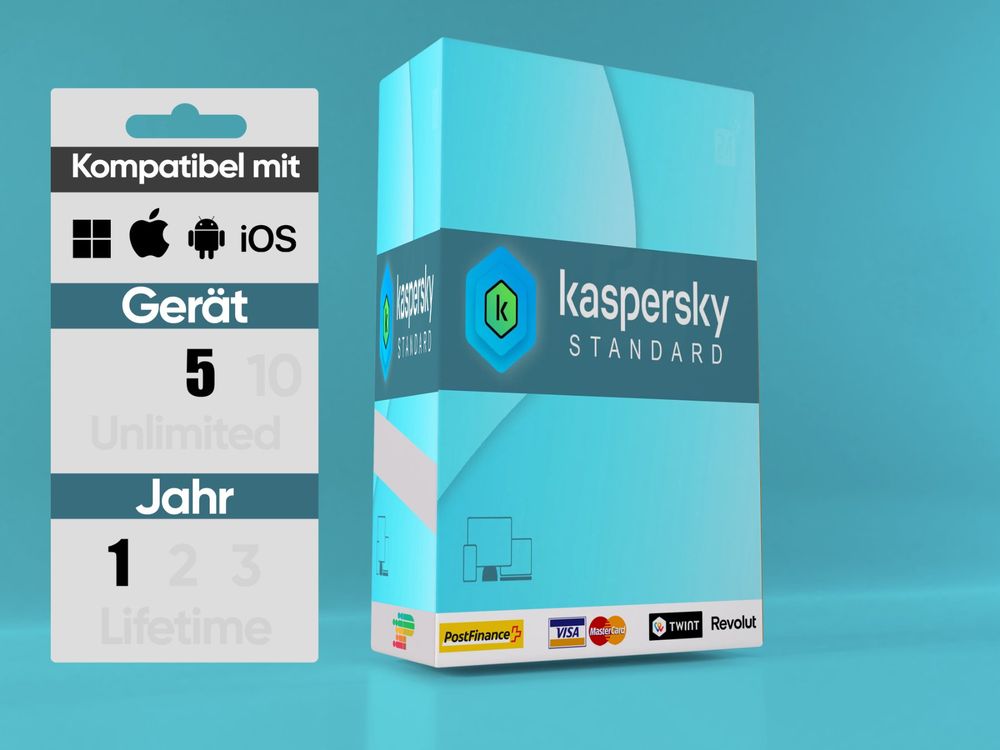 Kaspersky Standard Ger Te L Jahr Neu Kaufen Auf Ricardo