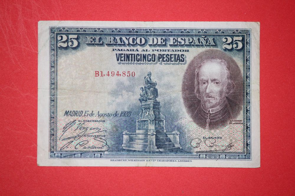 SPANIEN 25 Pesetas 1928 Kaufen Auf Ricardo