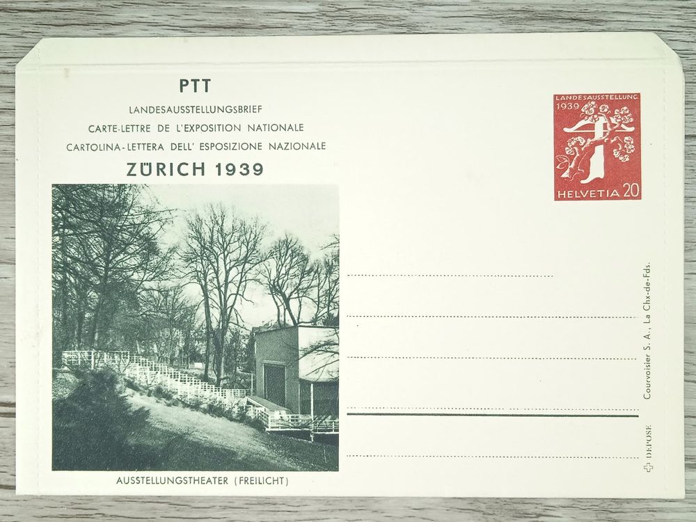 TR02 Enveloppe Timbre Suisse 1939 Kaufen Auf Ricardo