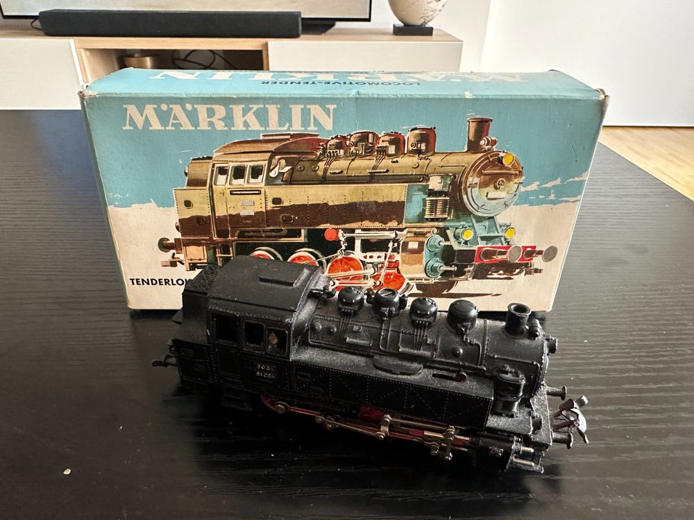 Märklin 3032 Dampflok BR 81 DB H0 WS mit Box Kaufen auf Ricardo