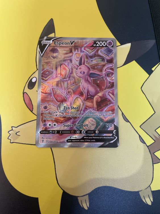 Espeon V Alt Art Evolving Skies Drachenwandel Psiana Kaufen