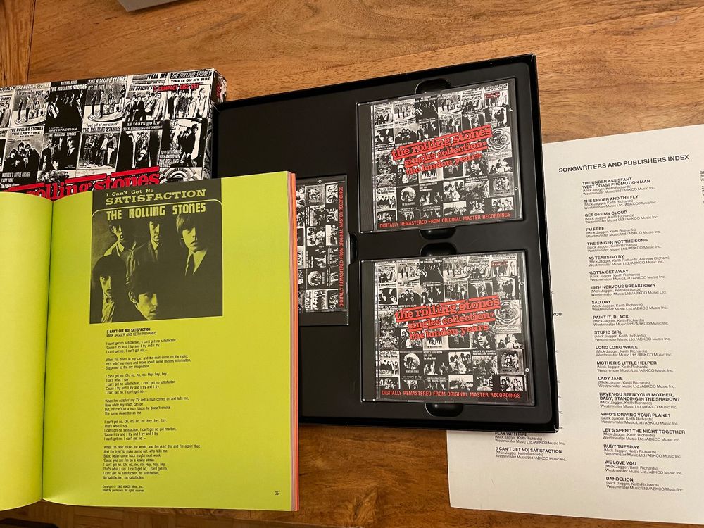 The Rolling Stones Singles Collection The London Years 3CD Kaufen Auf