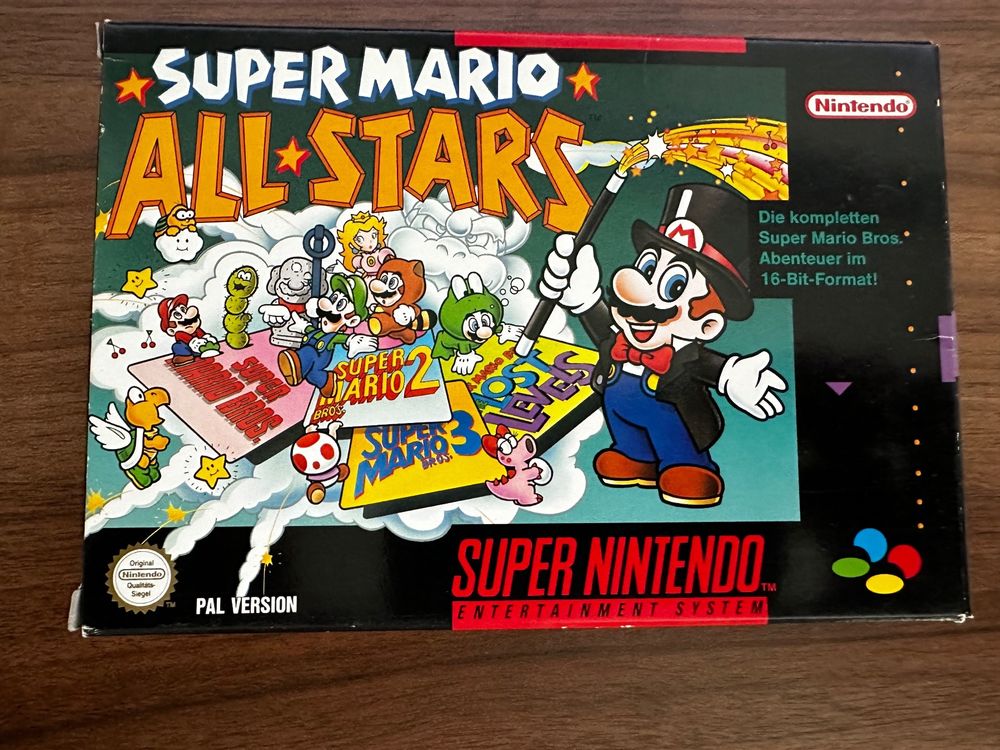 SNES Super Mario All Stars Mit OVP Und Anleitung Kaufen Auf Ricardo