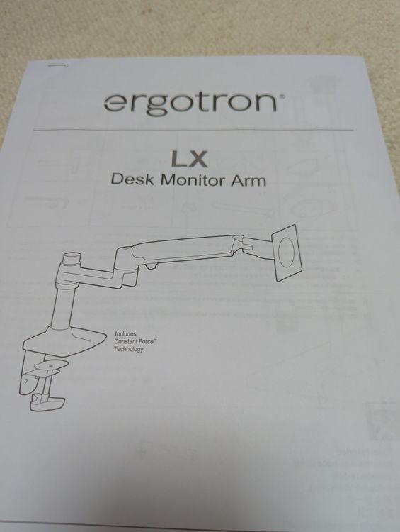 Ergotron Lx Desk Monitor Arm Kaufen Auf Ricardo