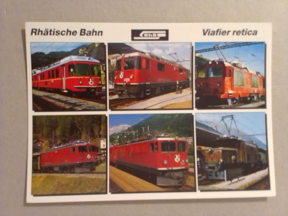 AK Bahn Rhätische Bahn mehrbildrig 914 Kaufen auf Ricardo