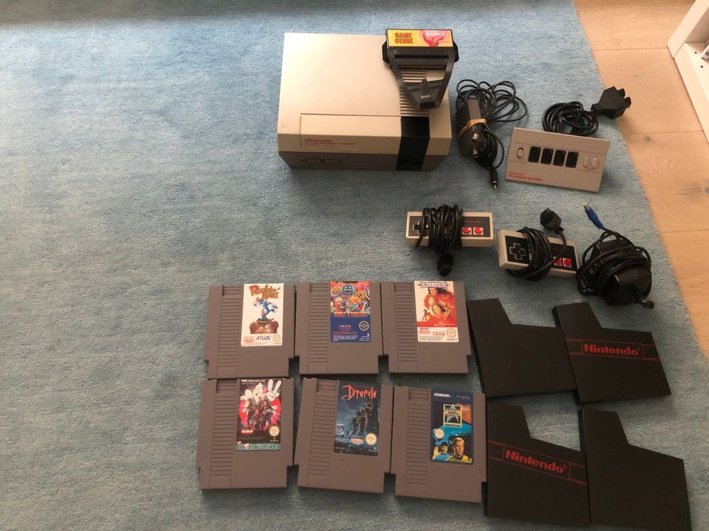 Nes Konsole Komplett Mit Games Pal B Anleitungen Kaufen Auf Ricardo