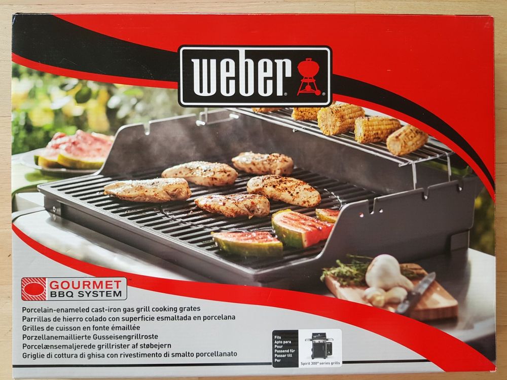 Weber Grillrost Gusseisern nemailliert für Spirit Gasgrill Kaufen auf