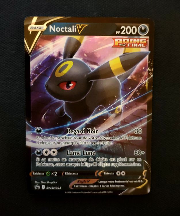 Carte Pokemon Noctali V Swsh Promo Fran Ais Fr Kaufen Auf Ricardo