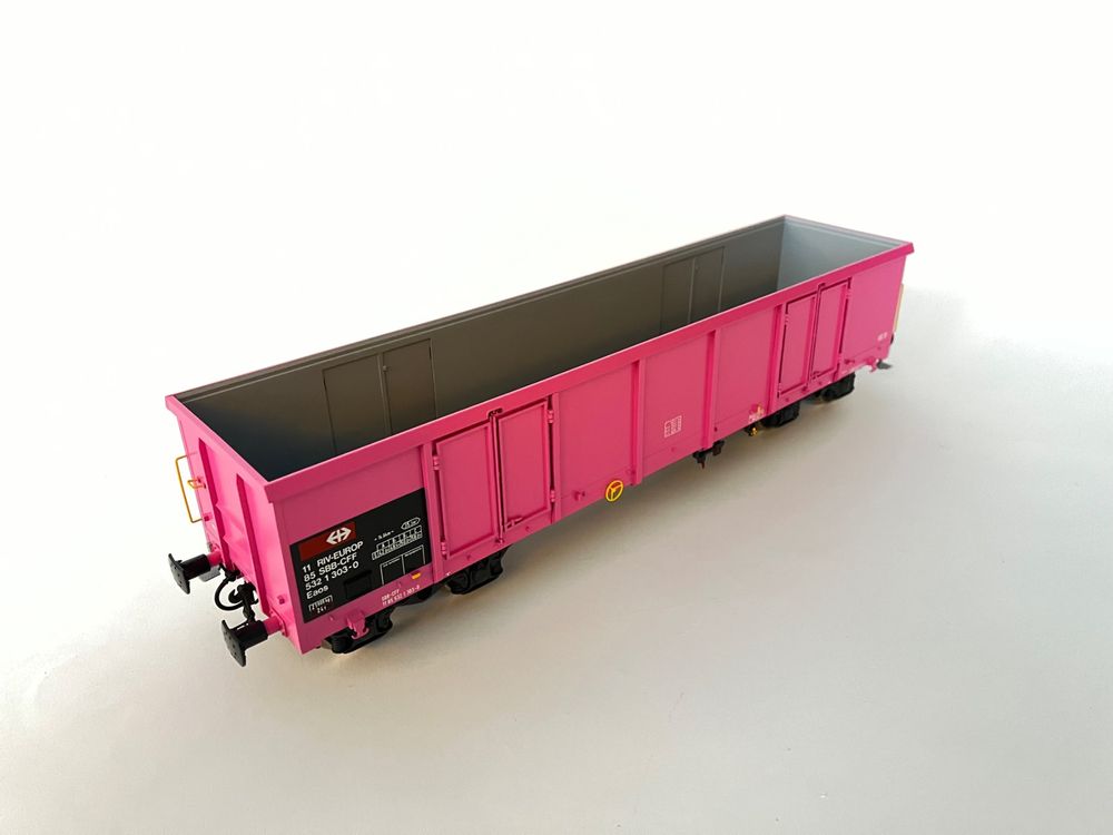 Spur 1 Märklin 5892 SBB Hochbordwagen Eaos Pink Ep IV Kaufen auf Ricardo