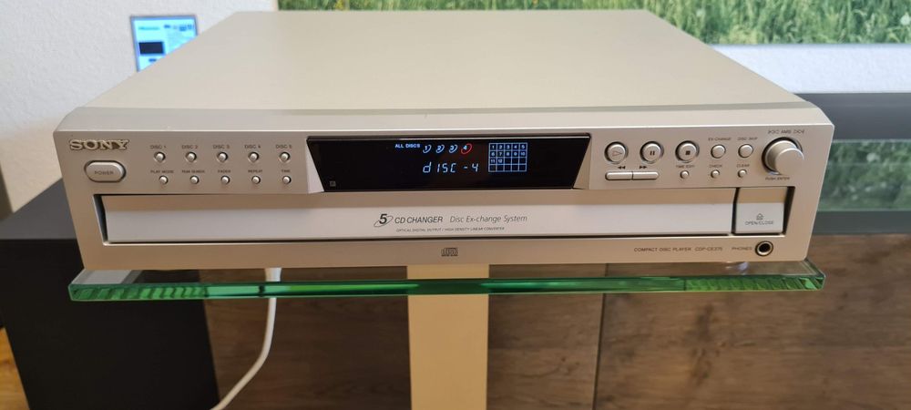 Sony CDP CE375 5 Fach CD Wechsler Silber Kaufen Auf Ricardo