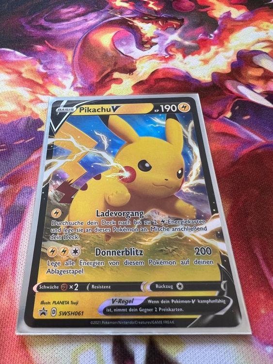 Pikachu V SWSH 061 DE Promo Kaufen Auf Ricardo