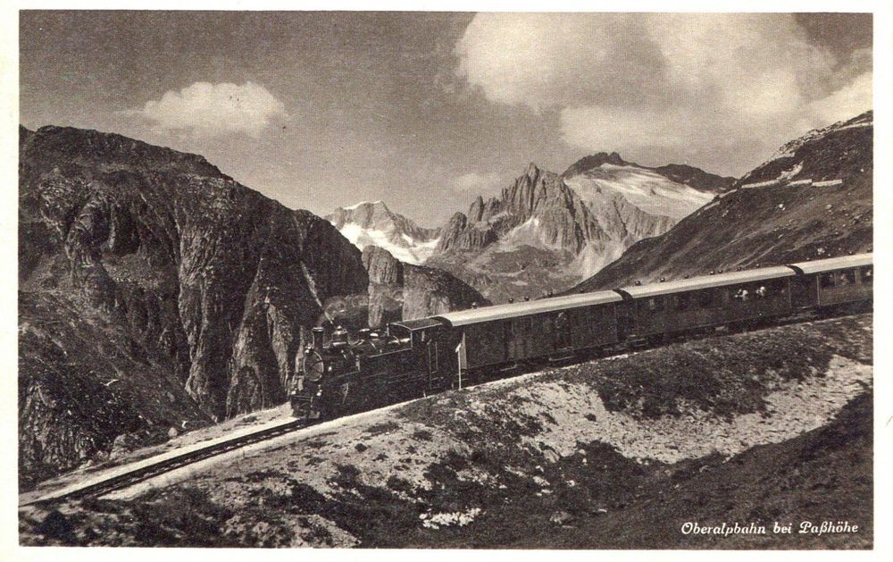 FURKA OBERALP BAHN OBERALPPASS Repro Kaufen Auf Ricardo