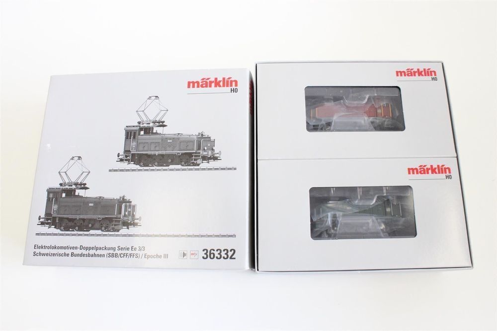 Märklin 36332 SBB Doppelpackung Ee 3 3 Kaufen auf Ricardo