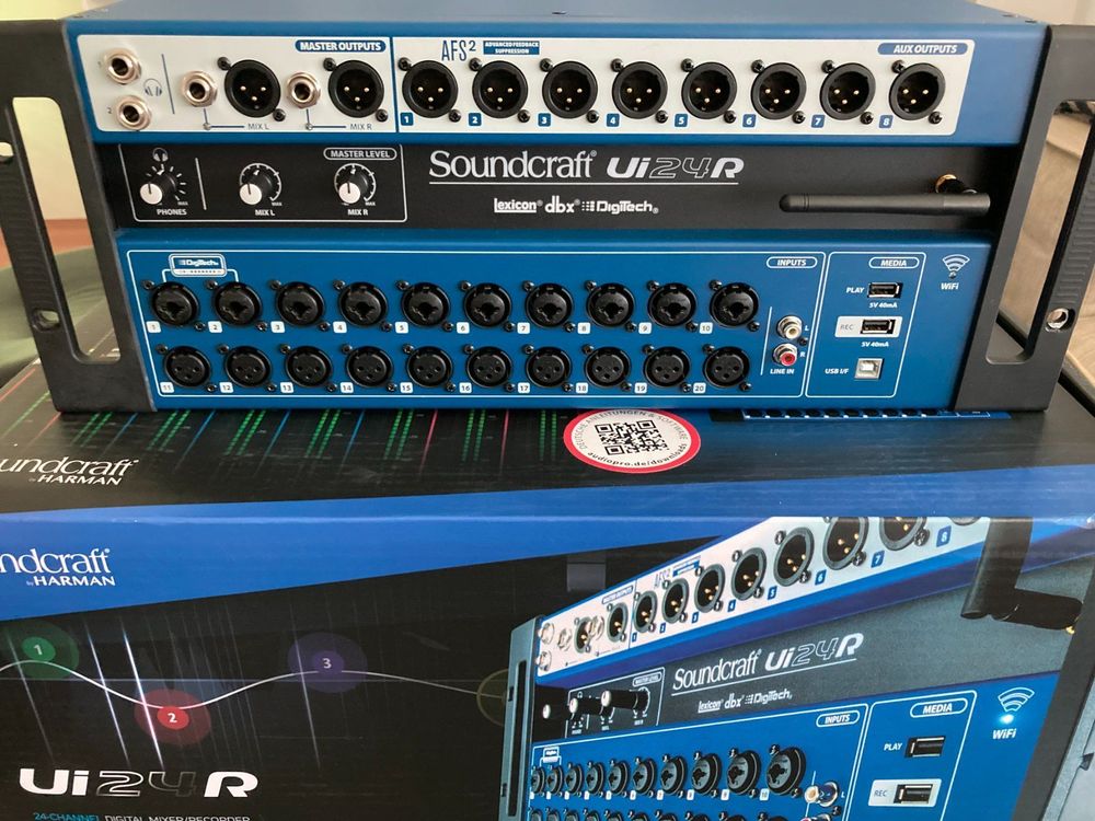 Soundcraft Ui R Kanal Mischpult Mit Stagebox Kaufen Auf Ricardo