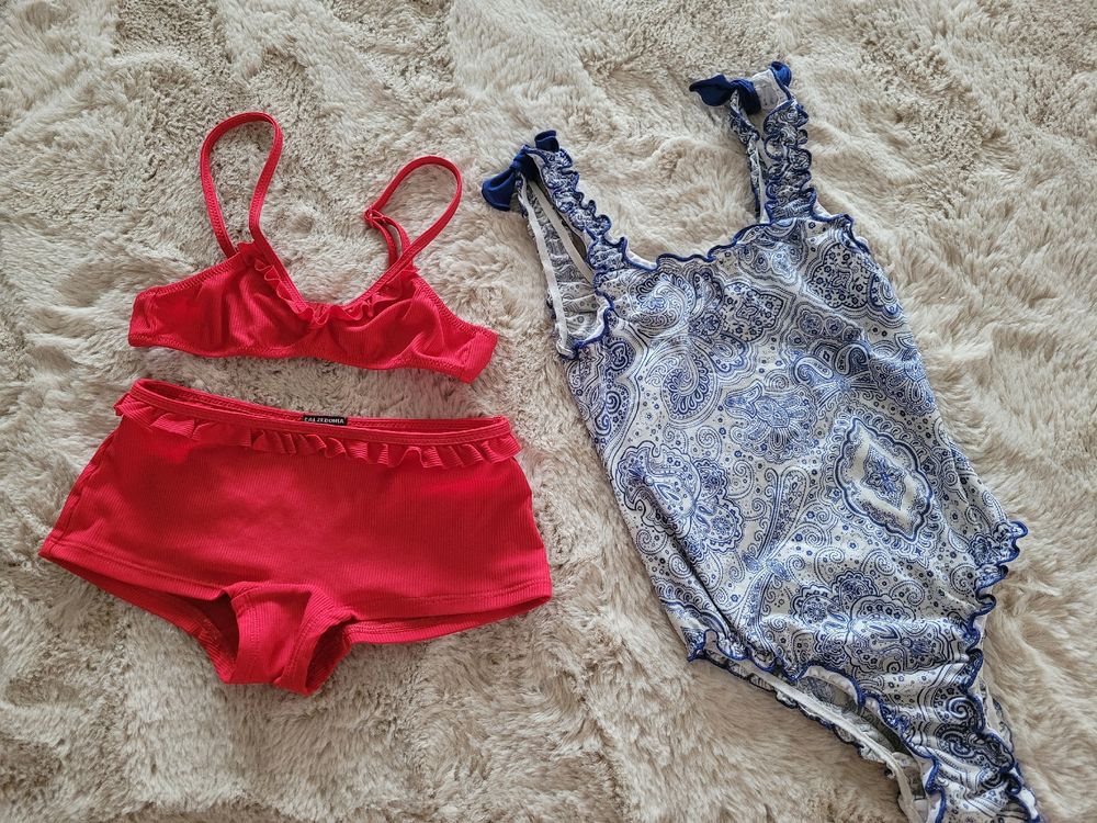 Calzedonia mädchen bikini badeanzug set Gr 122 Kaufen auf Ricardo