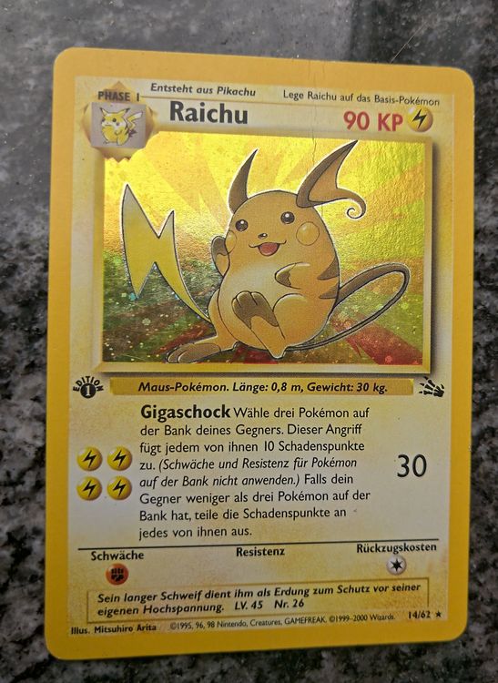 Kopie Raichu Holo Edition Kaufen Auf Ricardo