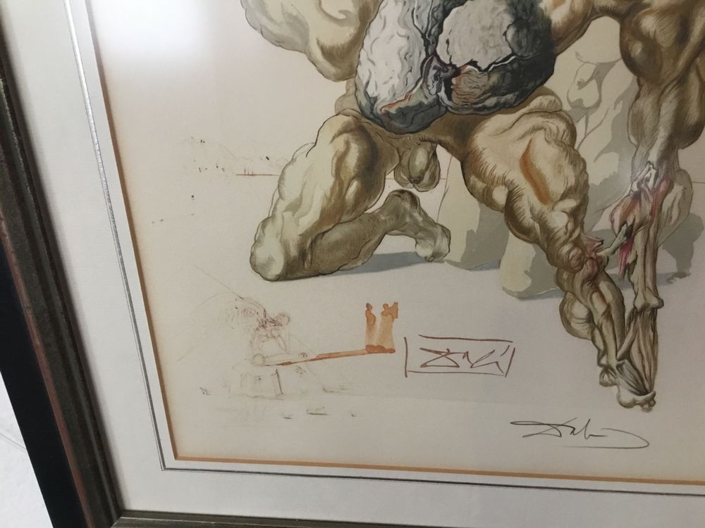 4 Original Zeichnungen von Salvador Dalí auf Lithos Kaufen auf Ricardo