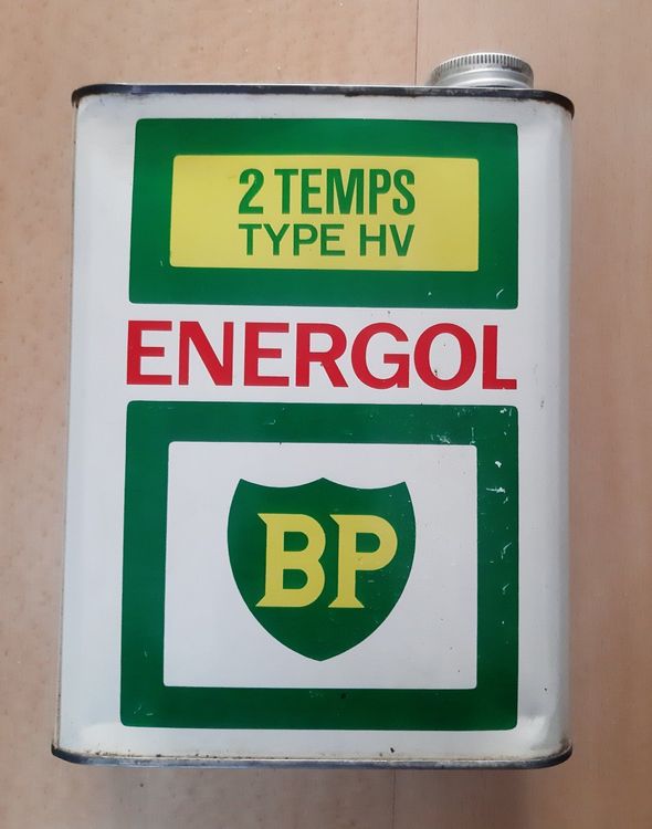 Oeldose BP Energol 2 Liter Motor Oil Bidon Huile Oelkanne Kaufen Auf