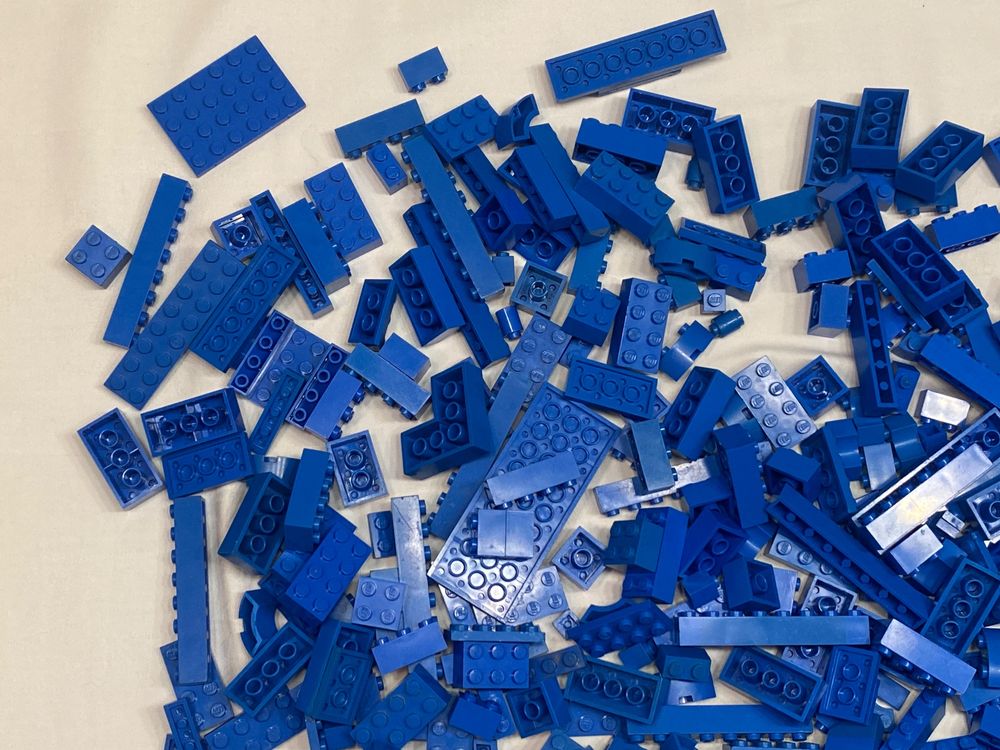 Diverse Blaue Lego Steine En Bloc Kaufen Auf Ricardo