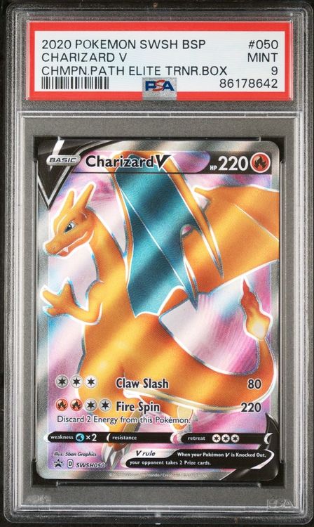 Charizard V Full Art Champions Path Promo En Psa Kaufen Auf Ricardo