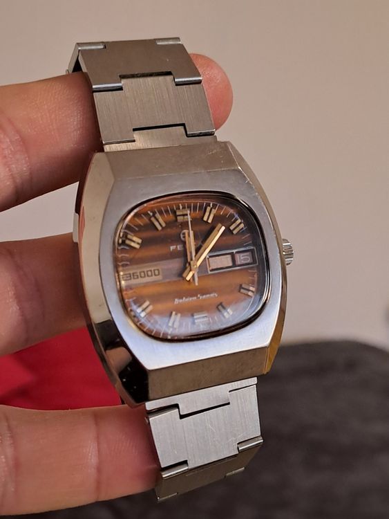 Felca Golden Sands Automatic Vintage Herrenuhr Kaufen Auf Ricardo