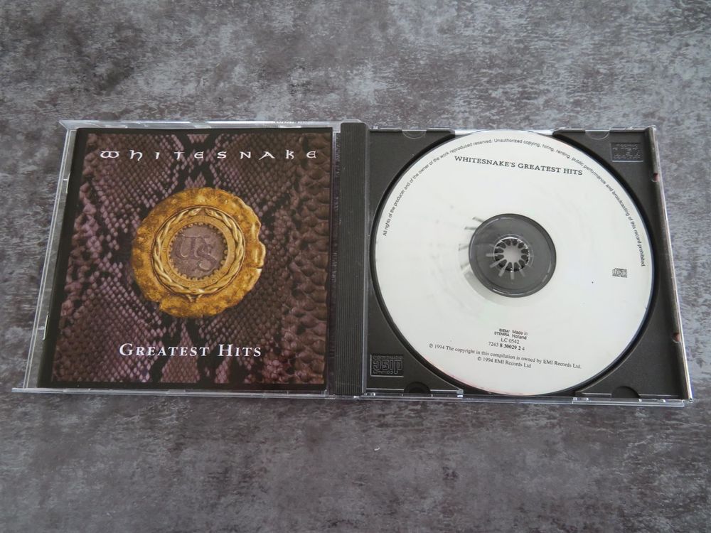 WHITESNAKE Greatest Hits 1994 Hardrock Kaufen Auf Ricardo