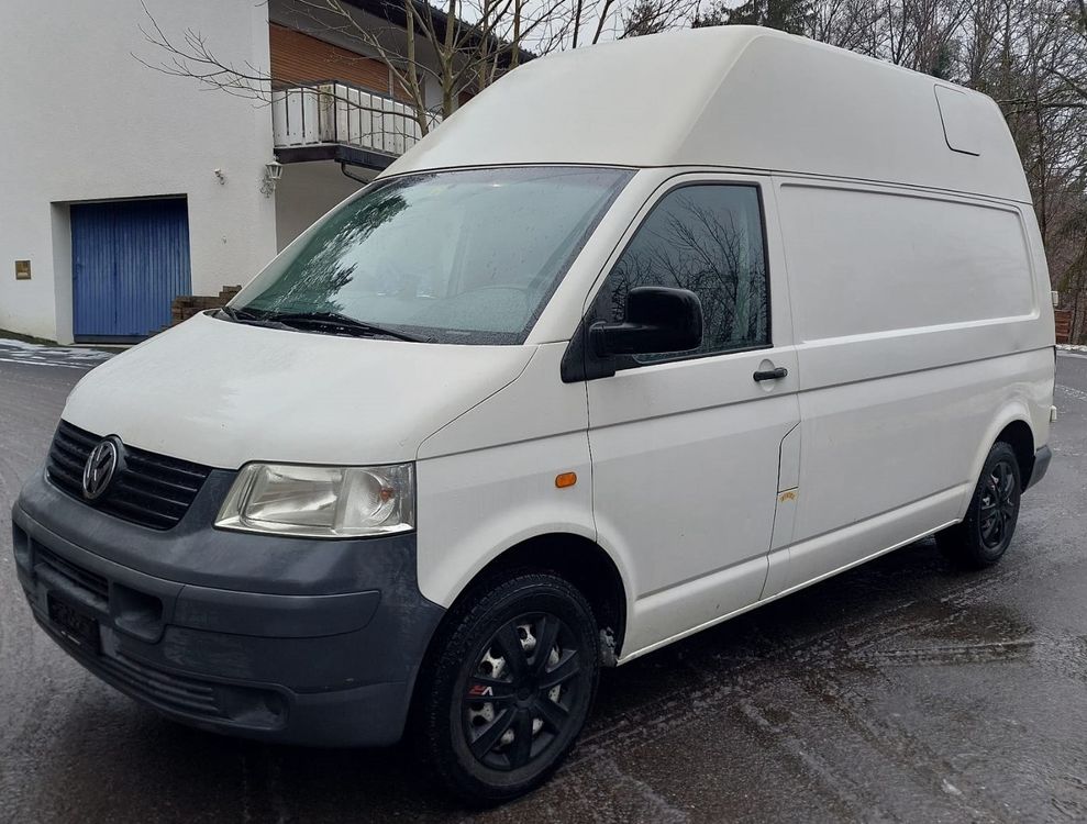 Vw T Tdikastenwagen Mit Ps Kw Kaufen Auf Ricardo