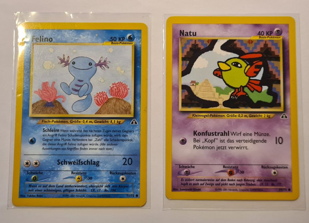 2x Pokemonkarten Neo Discovery Kaufen Auf Ricardo