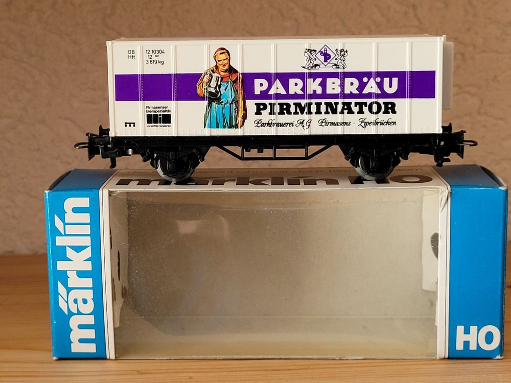 Märklin H0 Container Bierwagen Sondermodell 4481 88004 Kaufen