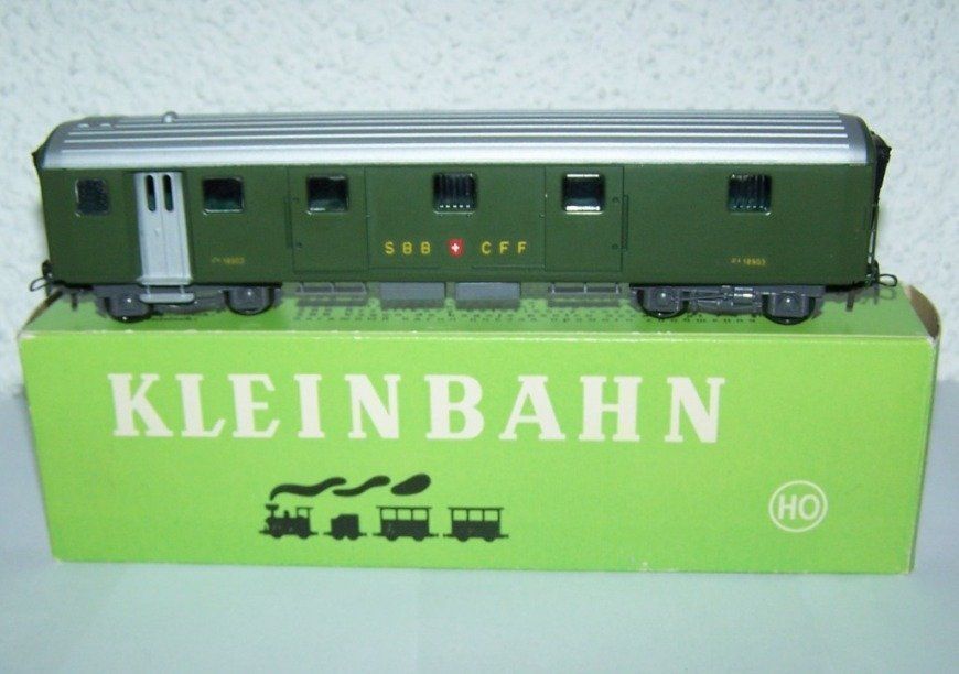 Kleinbahn Ho Sbb Gep Ckwagen F Originalverpackt Kaufen