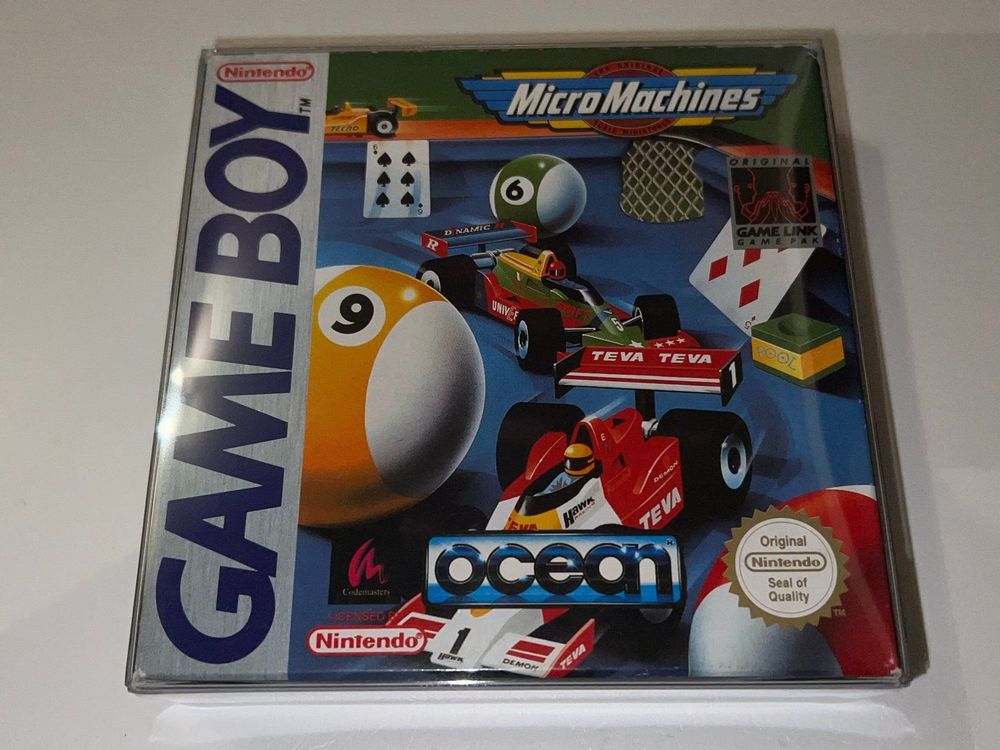 Nintendo Game Boy Classic Gb Spiel Micro Machines Ovp Kaufen