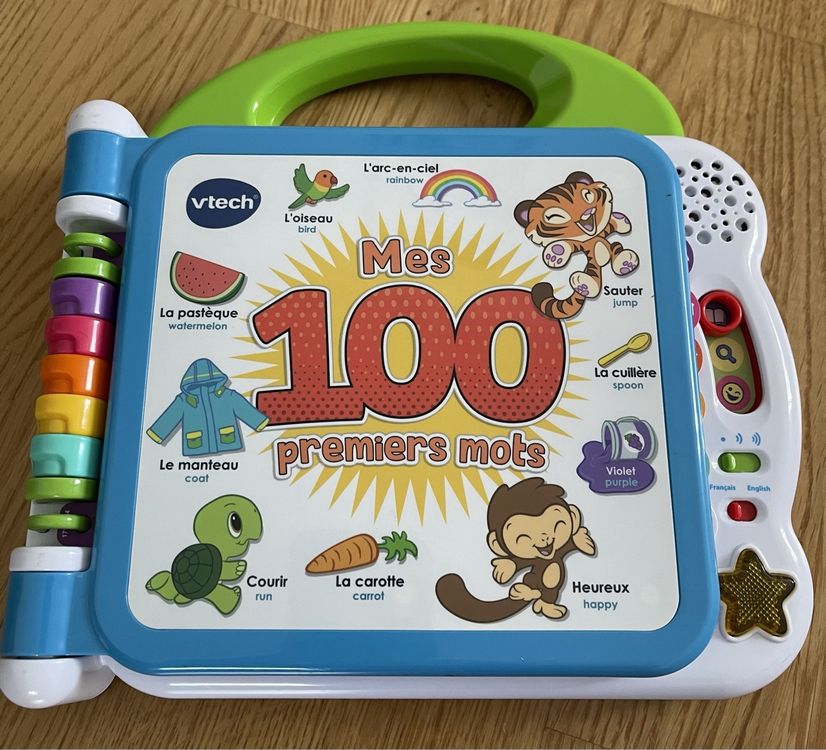 Jouet Vtech Livre Premiers Mots Fran Ais Et Anglais Kaufen Auf