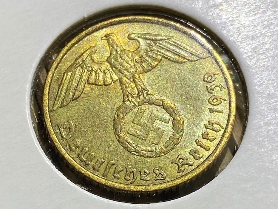 Drittes Reich 5 Reichspfennig 1939 A Unz Patina Kaufen Auf Ricardo