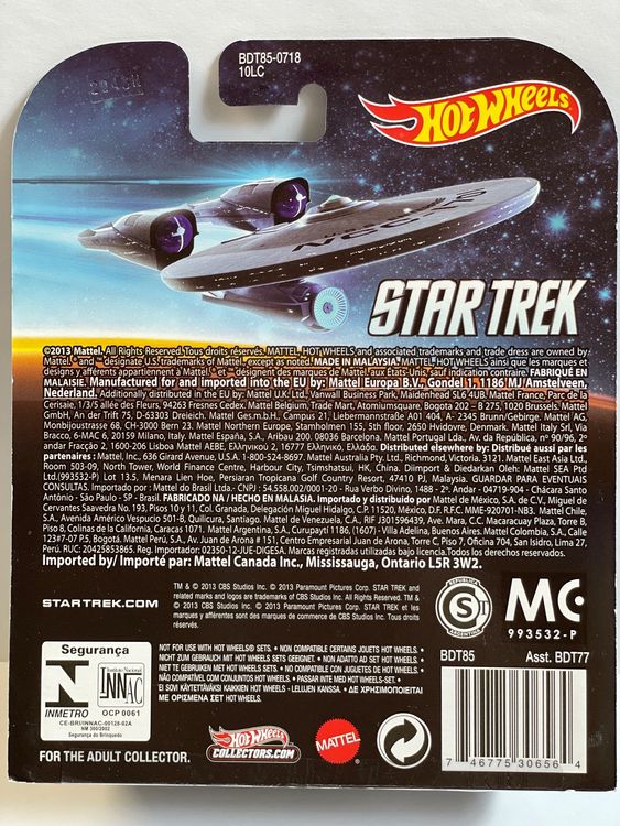 Hot Wheels Star Trek U S S Enterprise NCC 1701 Kaufen Auf Ricardo