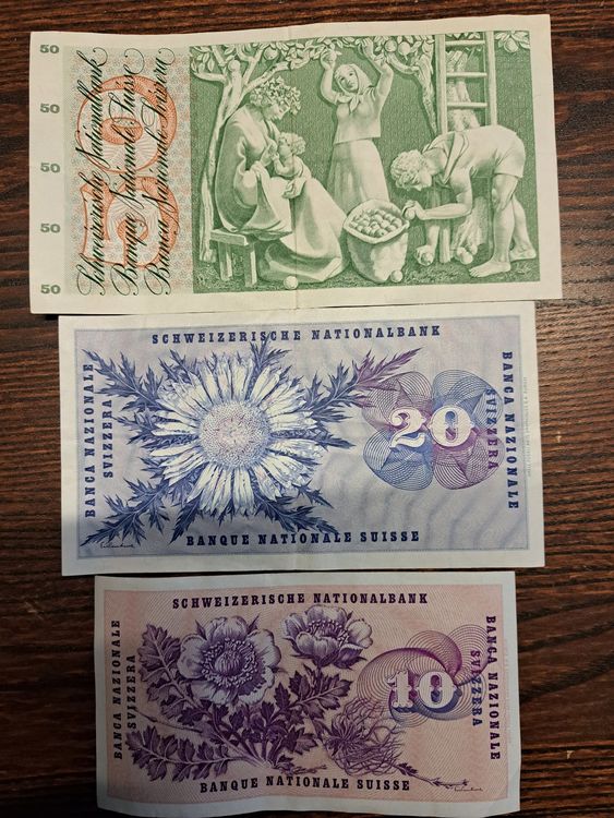 Alte Schweizer Banknoten Sammler Set Kaufen Auf Ricardo