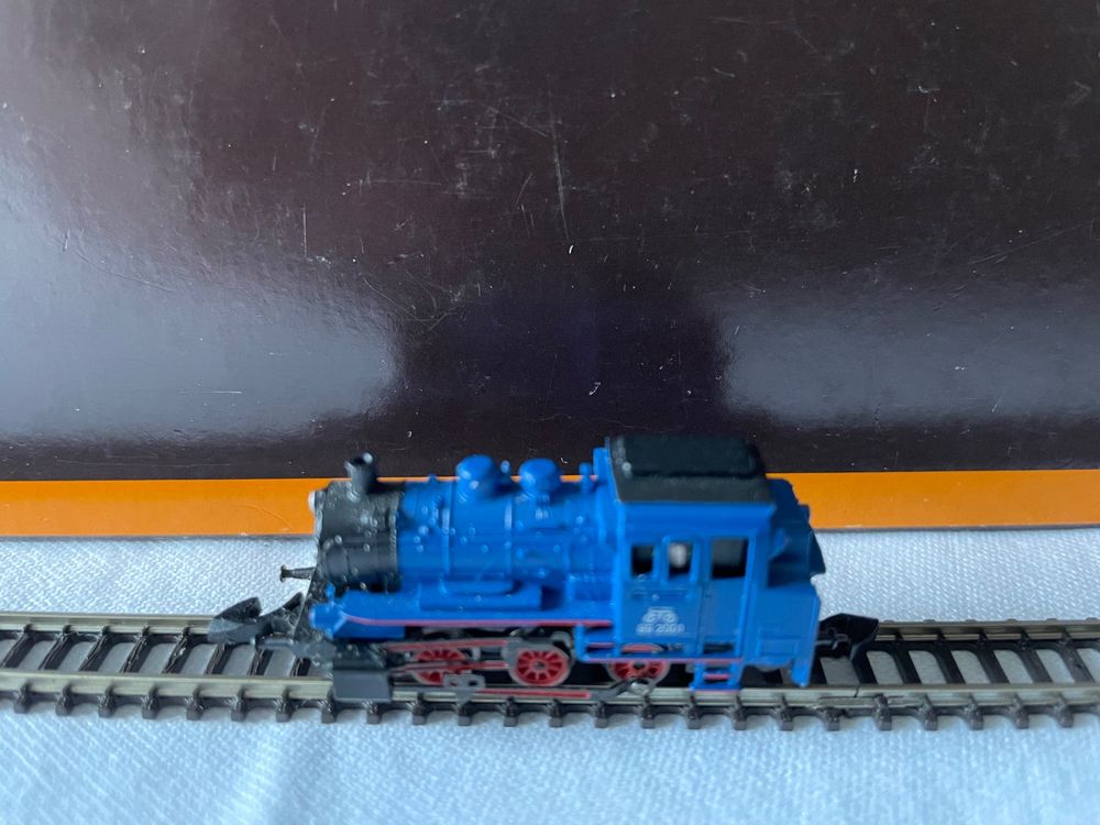 Märklin mini club Tenderlokomotive BR 89 blau Kaufen auf Ricardo