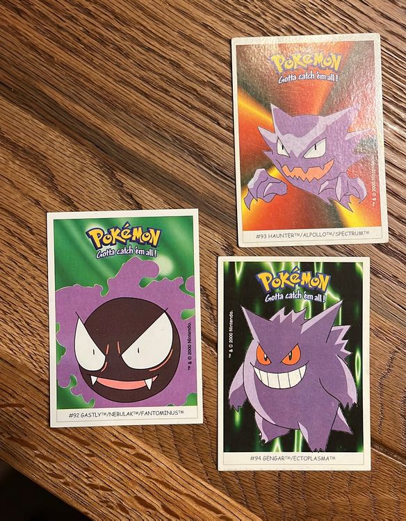 Pokemon Gengar Alpollo Nebulak Dunkin Boomer Karten Kaufen Auf