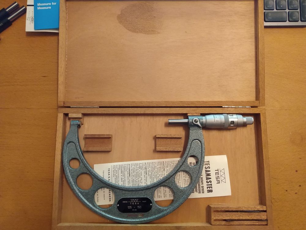 B Gelmessschraube Aussenmicrometer Micrometer Tesa Kaufen