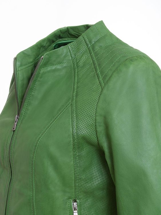 Damen Lederjacke Aus Echtem Leder In Gr N Gr Neu Kaufen Auf Ricardo