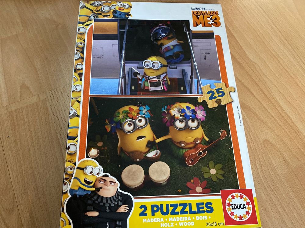 Minions Puzzle Kaufen Auf Ricardo