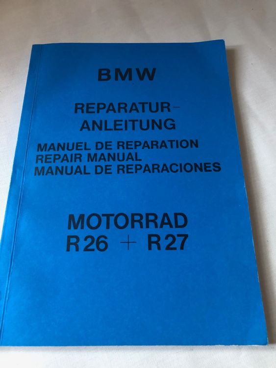 Reparaturanleitung B M W R R Kaufen Auf Ricardo